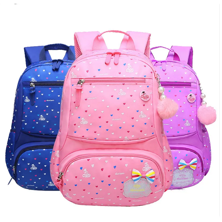 

Schoolbag for Elementary School Students Girl'S 1-3-4-6 Age CHILDREN'S School Bags Lightweight Cute Backpack