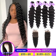 Special Price Peruvian Hair Bundles With Closure Loose Deep Wave Bundles With Closure Remy Hair 3/4 Bundles With Closure Aatifa Hair Special Price Peruvian Hair Bundles With Closure Loose Deep Wave Bundles With Closure Remy Hair 3/4 Bundles With Closure Aatifa Hair