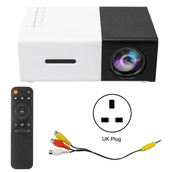 

Mini 1080P Ultra HD Projector Portable Home Theater System LED Projectors Wireless Sync Display Support For Cell Phone