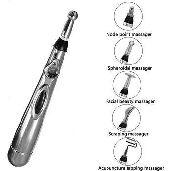 

2020 Newest Electronic Acupuncture Pen Electric Meridians Laser Therapy Heal Massage Pen Meridian Energy Pen Relief Pain Tools