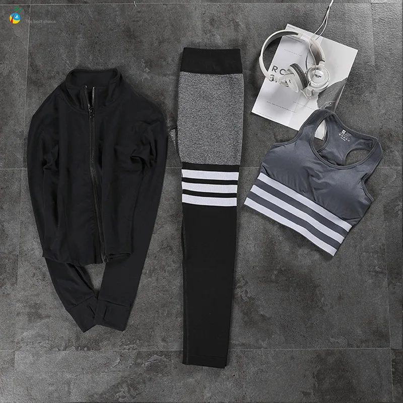 black 3 pcs
