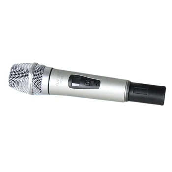 

XINGMA PC-K6 Wireless Microphone Karaoke Professional Studio Vhf Dynamic Handheld Mic for Computer Pc KTV System with Receiver
