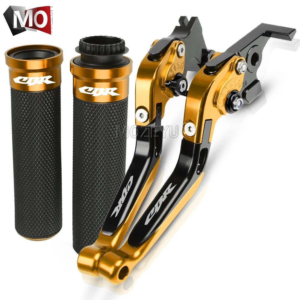 Для Honda CBR600F CBR 600 F 2011-2013 CBR900RR CBR 900 RR 1992-1999 Мотоцикл с ЧПУ сцепные рычаги Руль ручками Набор - Цвет: GL CBR900RR 92-99