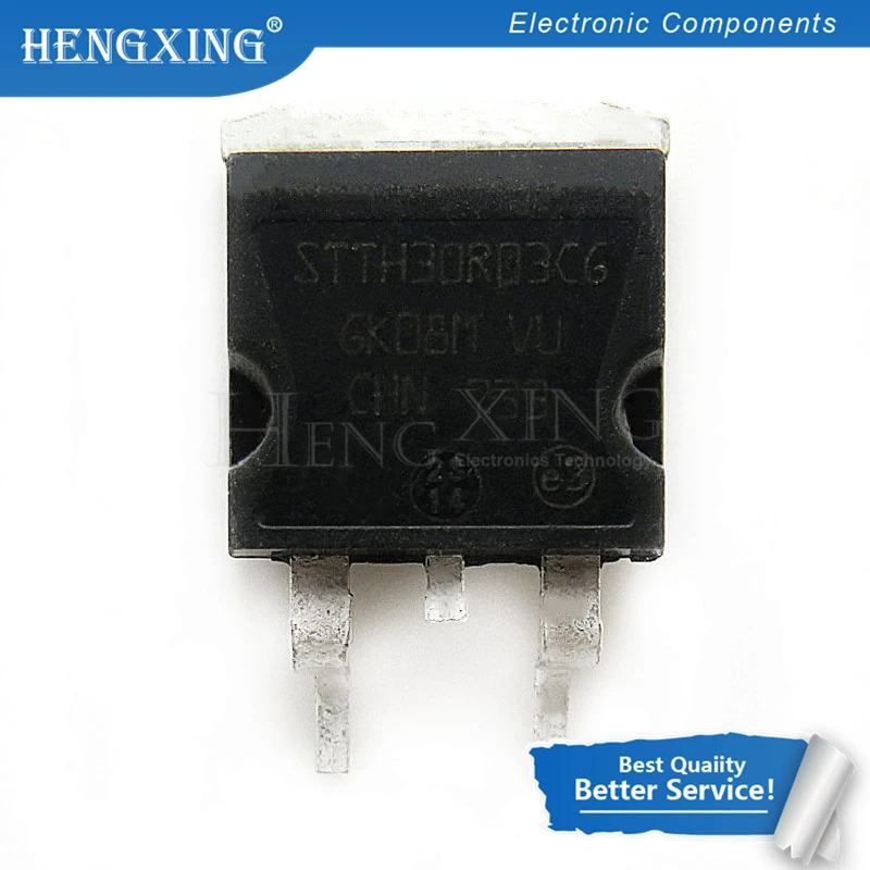 5 шт./лот STTH30R03CG STTH30R03 30R03-263 300V 30A новый оригинальный в наличии | Электронные