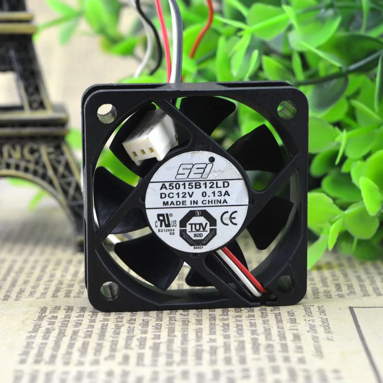 A5015B12LD DC12V 0.13A 5 защиты электродвигателя Вентилятор охлаждения