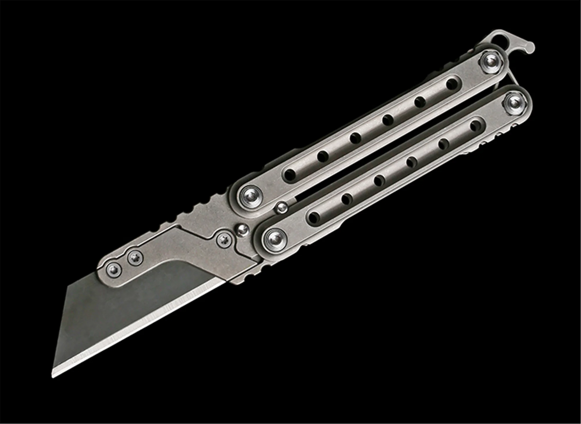 Новый титановый EDC нож Baly Cutter MOYEWORKS дизайн ножи Открытый Кемпинг шестерни