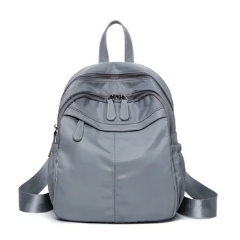 

Women Backpack Oxford Fabric High Quality Smooth Soft Heavy Duty Backpacks Fashion Ladies Water Resistant Female Shoulders Bag