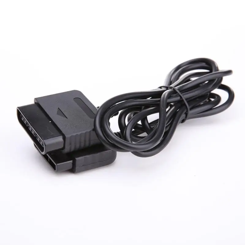Power Adapter Extension Cable Gamepad Game Controller Cord for Sony Playstation PS1/PS2 Console Black | Электроника