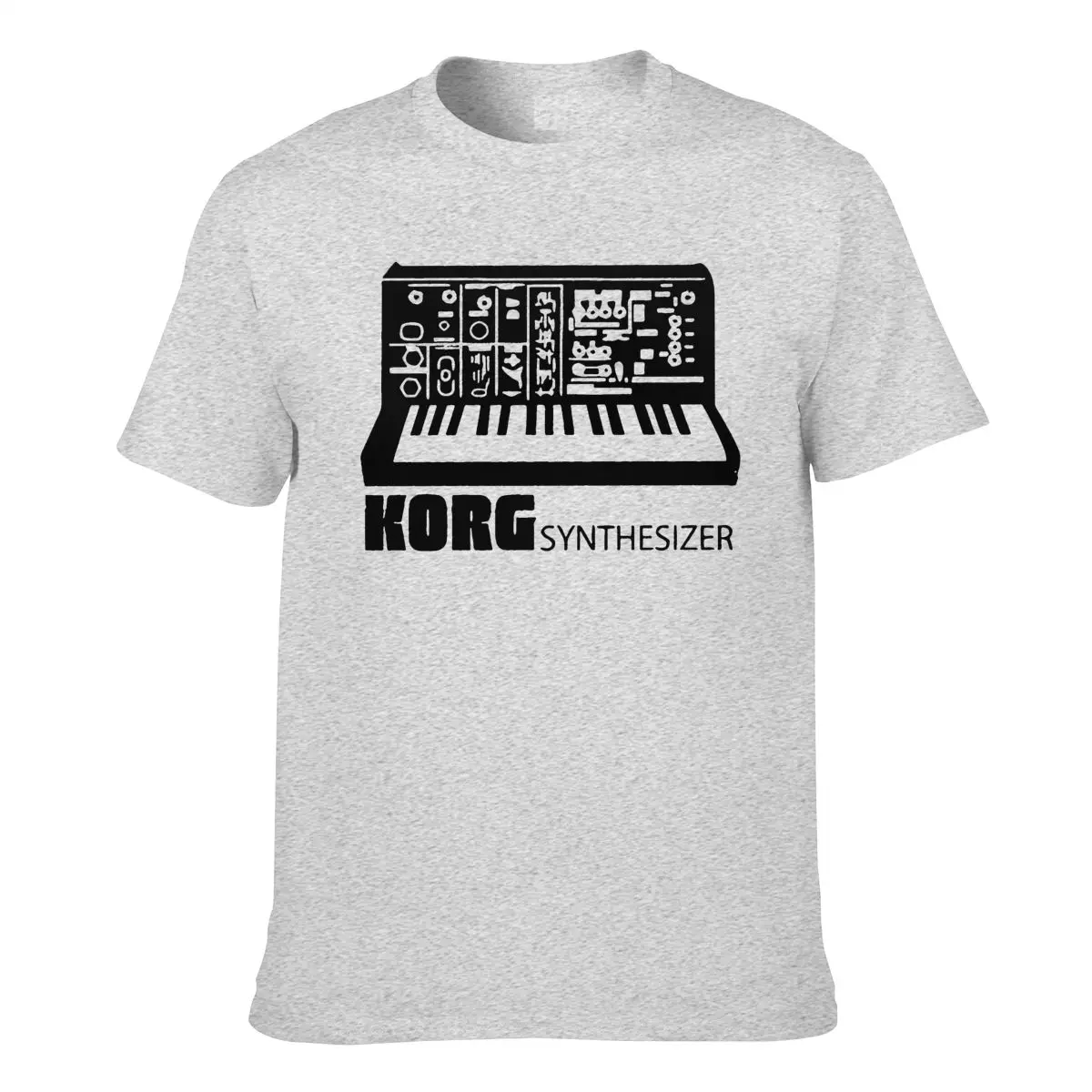 

KORG SYNTHESIZER T Shirt Vintage MOOG Rare SAMPLER ANALOG T-shirt Print Casual Cotton Short O-neck 2020 Hot Sale Cn(origin)