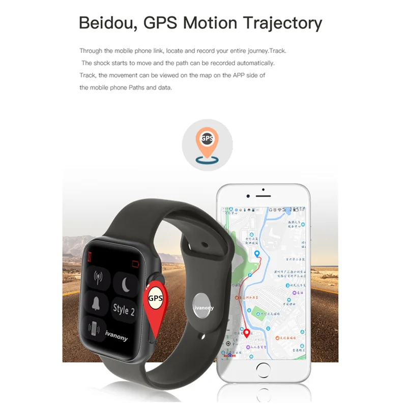 

GPS Smart Watch IWO 9 Plus Latest Smartwatch Men Women Heart Rate Monitor Fitness Tracker Support Call Message Reminder VS IWO 9