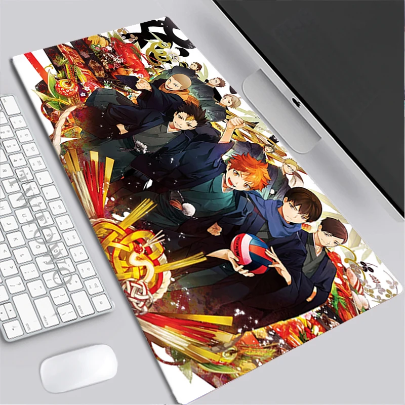 Коврик для мыши HD Custom Home XXL коврик клавиатуры с теплой кровью Haikyuu геймерский из
