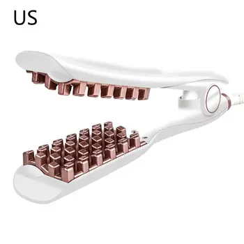 

Professional Ceramic Hair Curler Corn Splint Plaid Styler Salon Styling Tools