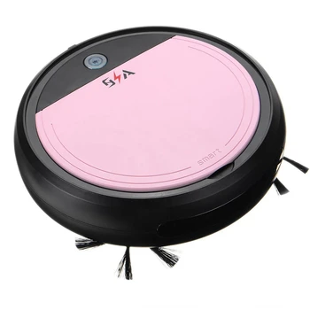 

Rechargeable Smart Robot 4 in 1 3200Pa USB Auto Smart Sweeping Robot UV Sterilizer Strong Suction Sweeper Vacuum Cleaners Black
