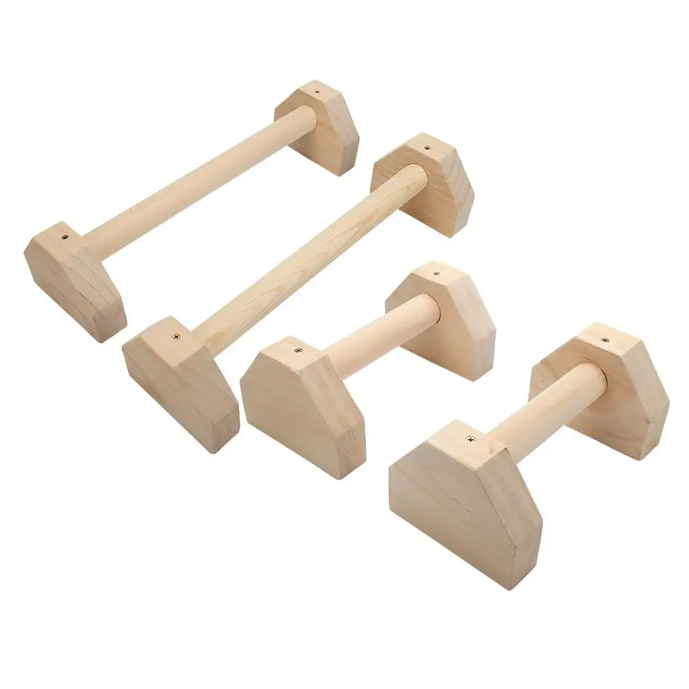 

Russian Style Stretch Stand Single Double Bars Calisthenics Handstand Personalised Bars Wooden Push-Ups Double Rod