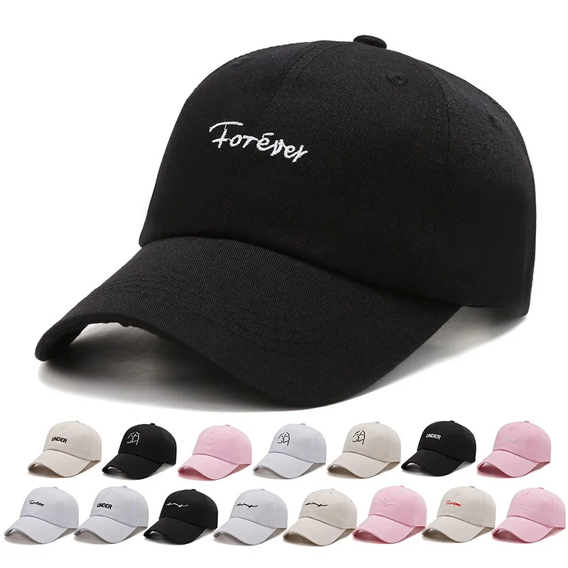 

Бейсболка мужская с вышивкой, мягкая регулируемая, из хлопка, в стиле хип-хоп, модная летняя