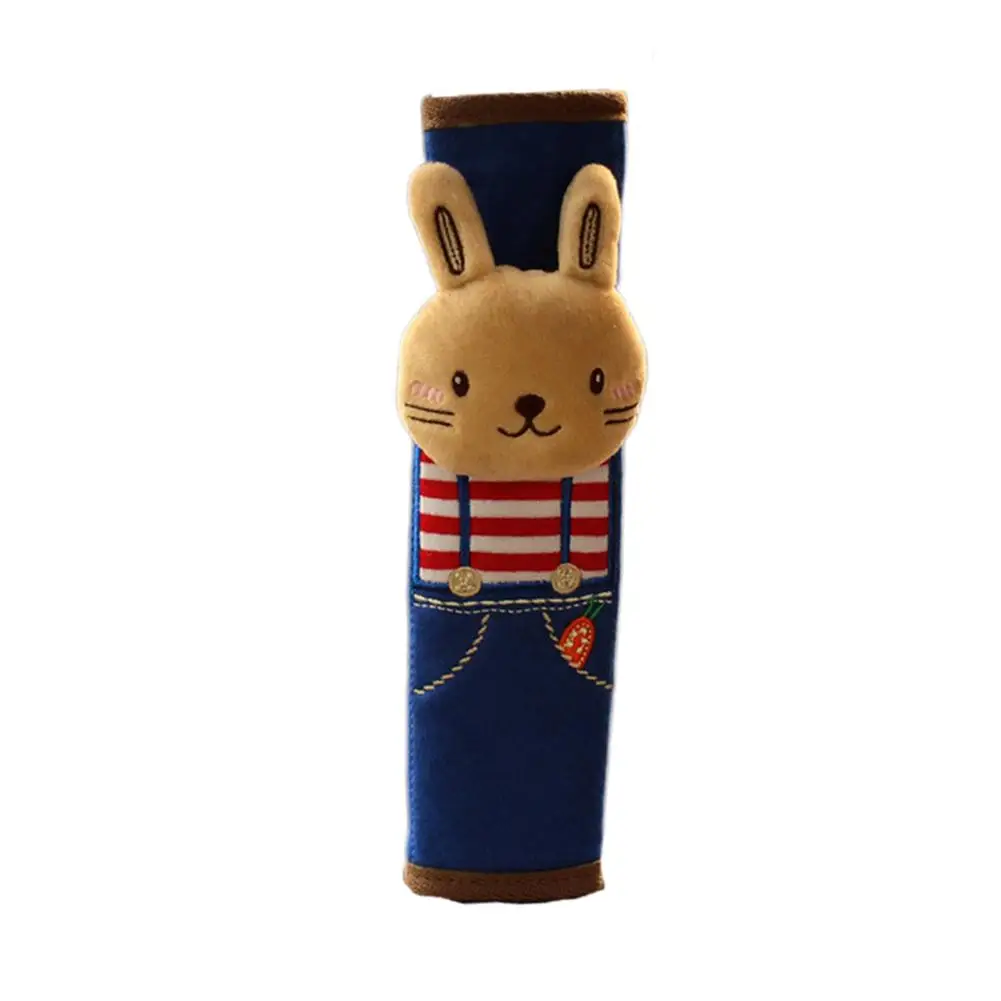 Bunny Kidlove автомобильный защитный чехол для ремня безопасности детское сиденье ремень Наплечные подушечки защита плюшевая подкладка для детей - Цвет: Bunny