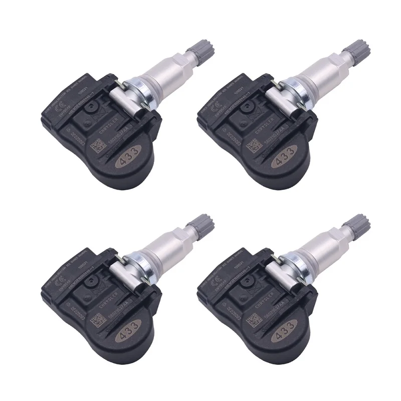 FOR 2008-2010 CHRYSLER TOWN& COUNTRY 433MHz TPMS SENSOR TIRE AIR PRESSURE SENSOR 56029527AA 68001698AC - Цвет: 4PCS