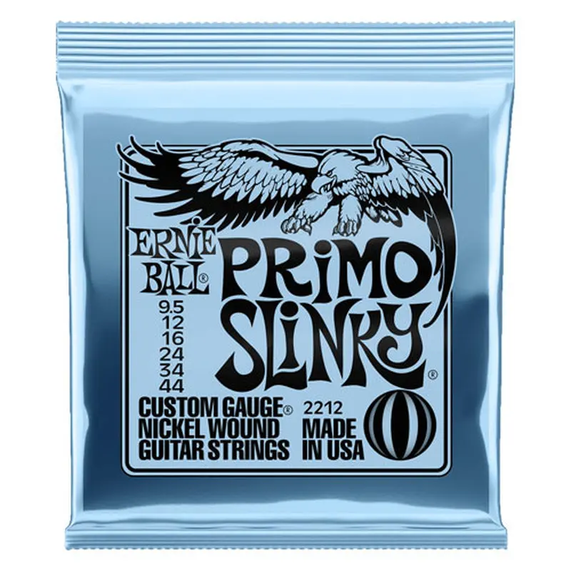 Ernie Ball 2212 Primo Slinky Струны для электрогитары 9 5-44 | Спорт и развлечения