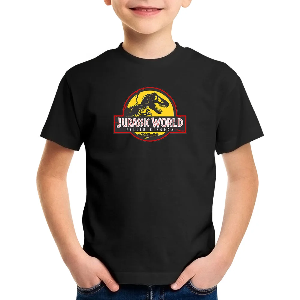 Camiseta con estampado de Jurassic World para niños y niñas, ropa de para bebés, camisetas para hombres y mujeres, camisas familiares nuevas de verano - AliExpress Madre y niños