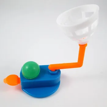 

2020 1PCS Color Random Assembled DIY Basketball Shooting Machine Science Technology Educational Kid Toy finger