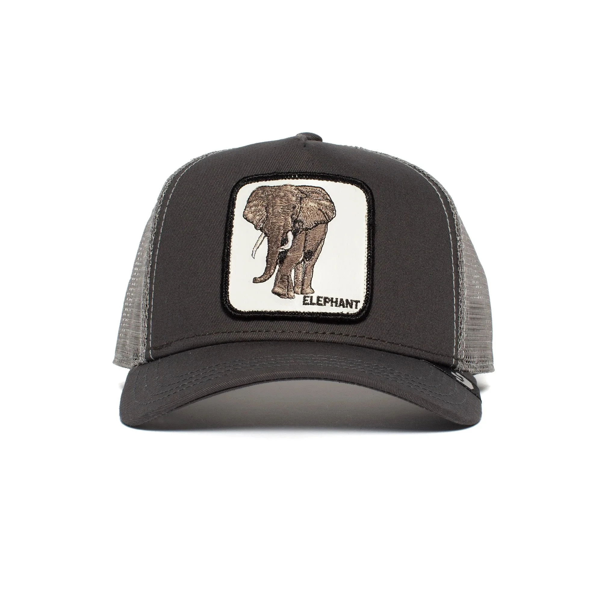 

Black Animal The Mighty Walking Elephant Exquisite Embroidery Baseball Cap Anime Cute Summer Mesh Men's Outdoor Sunshade hats