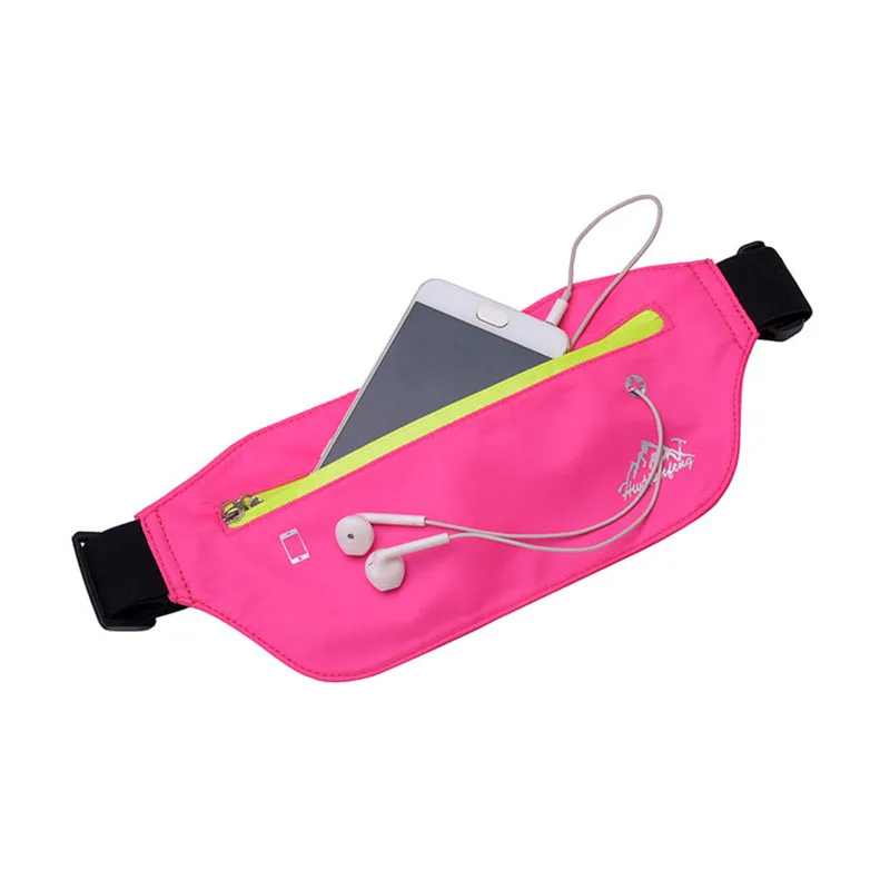 Waterproof Running Belt Bag Waist Pack Mobile Phone Holder Pocket Outdoor Sports Cycling Jogging Bum Bag Fitness Gym Belt Pouch
