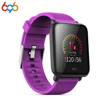

696 Smart Bracelet Fitness Tracker Step Counter Activity Monitor Band Alarm Clock Vibration Wristband IOS Android phone