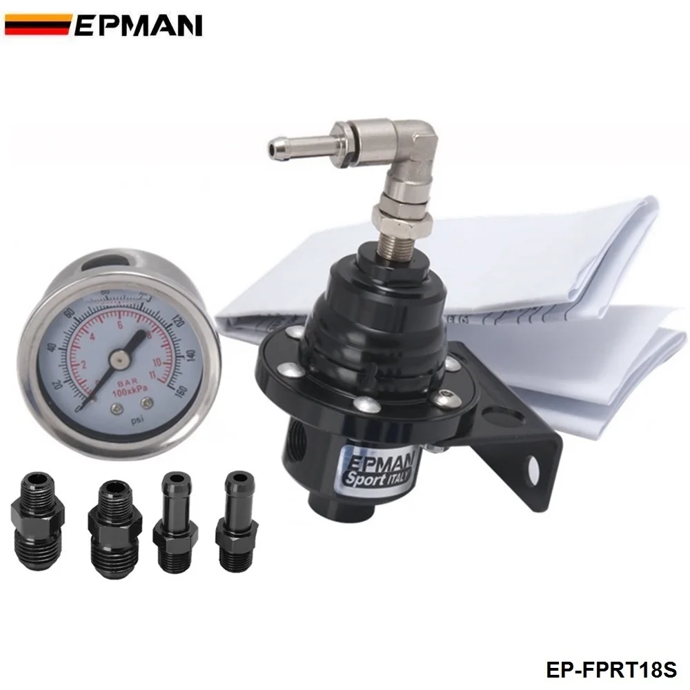 Регулируемый регулятор давления топлива типа S FPR Universal Jdm turbo + жидкостный