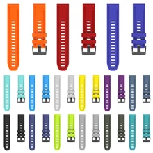 20 мм ремешок для наручных часов Garmin Fenix 5S 5splus ДЛЯ Fenix 6s pro 6 6s часы для часов, быстросъемный силиконовый легко подходит ремешок для наручных часов