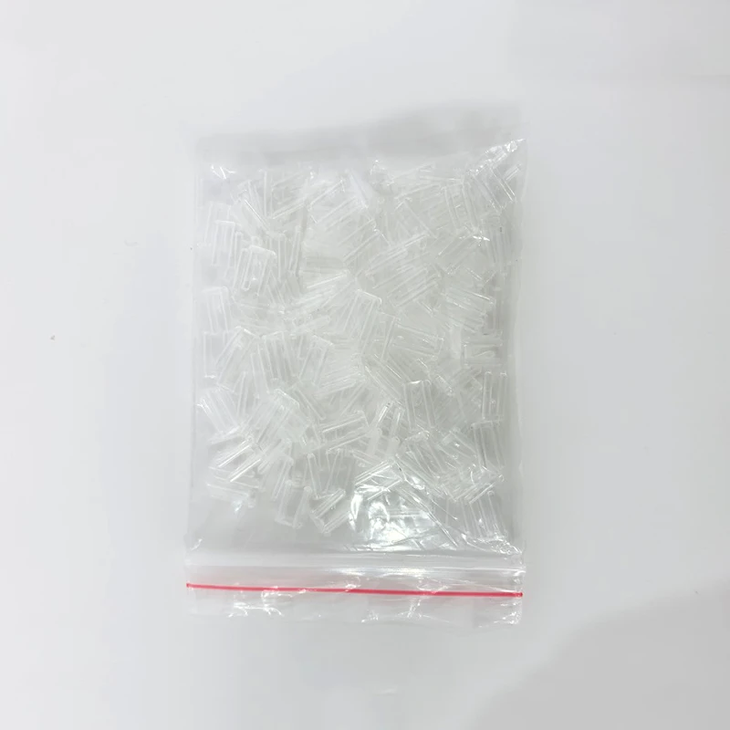 Двойная резиновая пробка для очков прозрачная пластиковая заглушка аксессуары