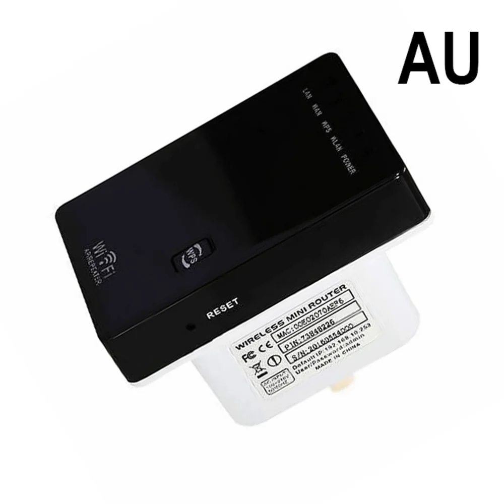 

300Mbps Wireless WIFI Router Repeater Internet Signal Booster EU/US/UK/AU Plug Compact and portable powerful wireless signal as