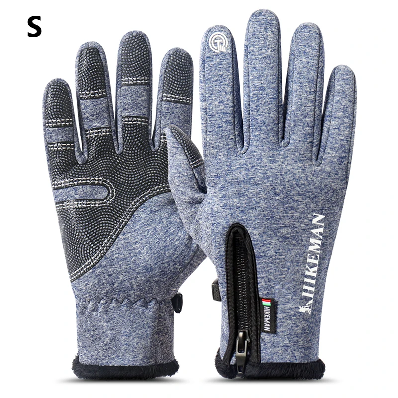 Winter Gloves Touch Screen Waterproof Windbreaker Mitten Unisex Men Women Warm Motorcycle Ski Gloves Outdoor Fleece Gloves