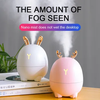 

ELOOLE Portable Ultrasonic Mini Air Humidifier Mini Mute Aromatherapy Humidifier USB Fogger Mist Maker Diffusers Air Fresher