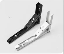 

2PCS Triangle Folding Angle Bracket Heavy Support Adjustable Wall Mounted Bench Table Shelf Bracket Furniture Hardware