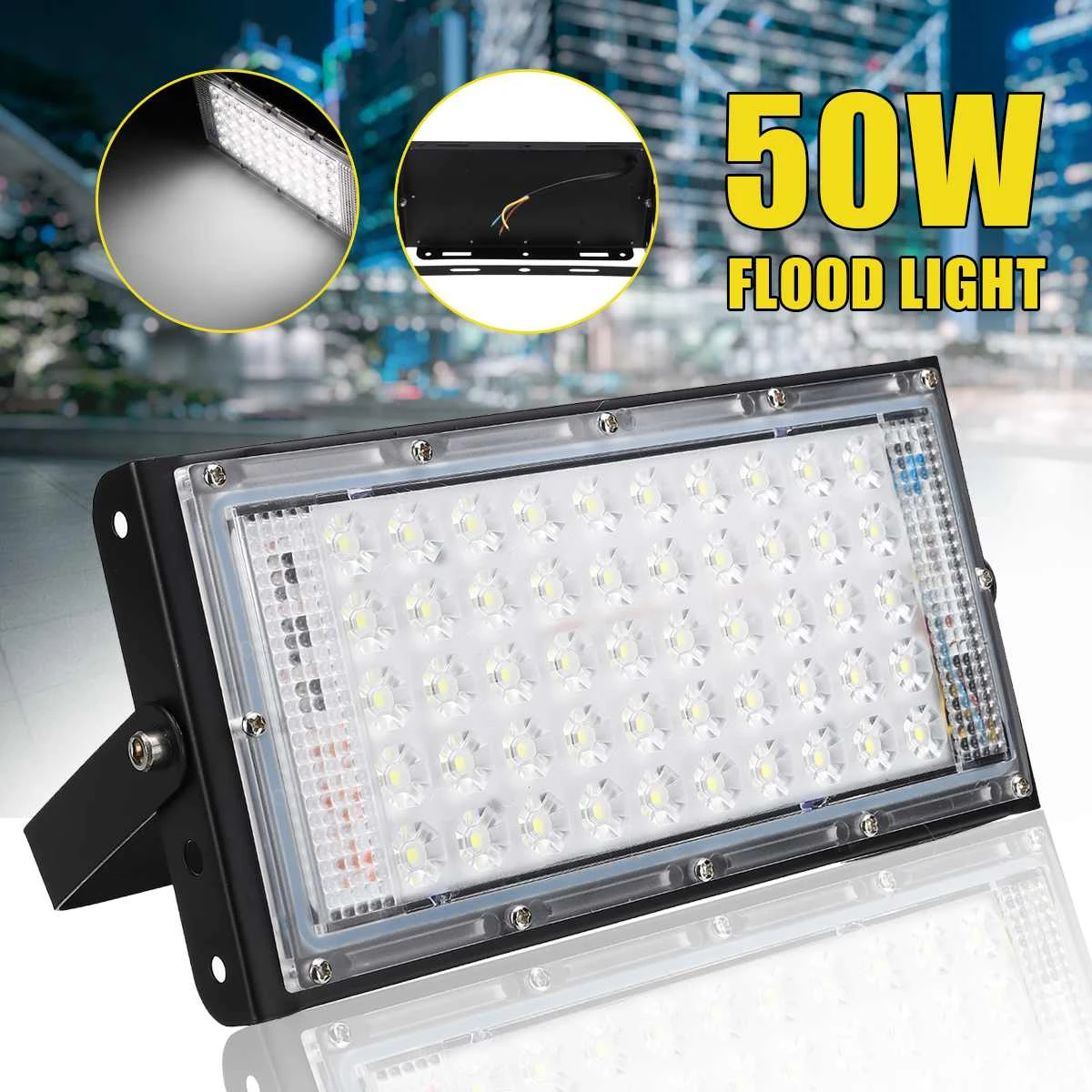 50W AC 110/220V LED Flood Light  Spotlight Outdoor Garden Lighting Led Reflector