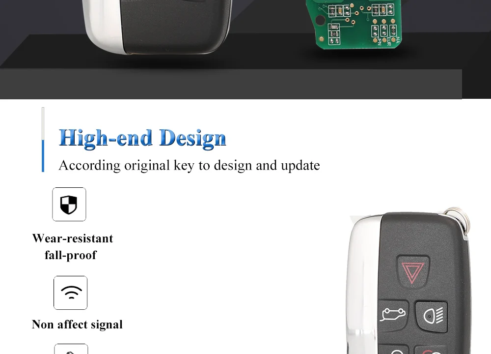 Chiave/Telecomando Per Range Rover Discovery 4 Sport Evoque Vogue 315mhz/434mhz Remote Car Keyless Smart Key Fob - Jingyuqin 30pcs Id Può Essere Cambiato Range - H09daf471452f4548847d0e7da2a0d0c6l