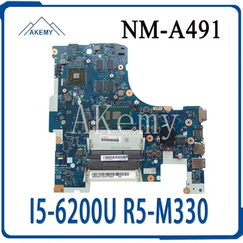 

SAMXINNO NM-A491 Laptop motherboard For Lenovo Ideapad 300-17ISK original mainboard I5-6200U R5-M330