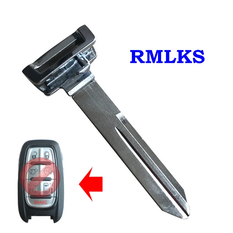 Сменный Футляр для ключа для CHRYSLER SMART KEY бесконтактная пустая головка для стержня аварийная вставка