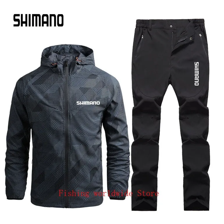 Новинка Мужская одежда для рыбалки Shimanos летние и осенние камуфляжные куртки