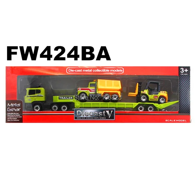 All Farm Tractor Set Great Play Collection Toy,Diecast Metal Vehicle Car Model with Plastic Part,Crop Cutter Sprayer Power Plant FW424BA-STP