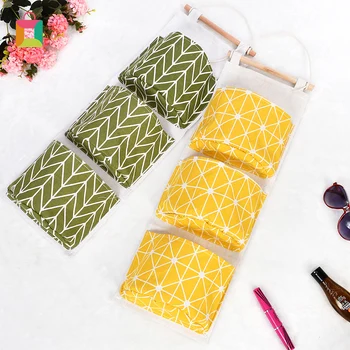 

Waterproof storage hanging bag hanging multi-storey Storage Box Desk Organizer Folding Jewelry Cosmetic Makeup Box Cozy