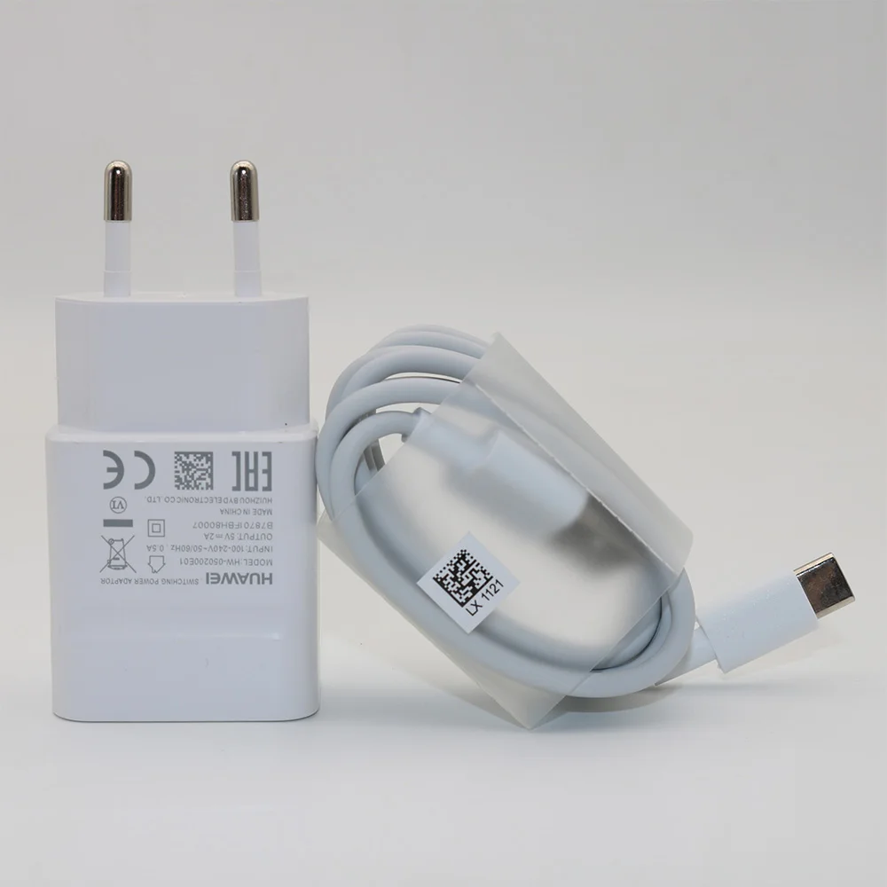 Huawei 100 см Micro USB кабель для передачи данных зарядное устройство для мобильного телефона для включения в Зарядное устройство 5V 2A адаптер для Ascend P6 P7 P8 P9 P10 lite Nova 3i Коврики 9 lite - Тип штекера: EU x type C cable