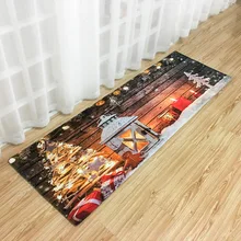 Скандинавский стиль, Рождественский длинный секционный супер мягкий бархатный ковер для гостиной, спальни, напольный коврик для ванной комнаты, коврик для ног