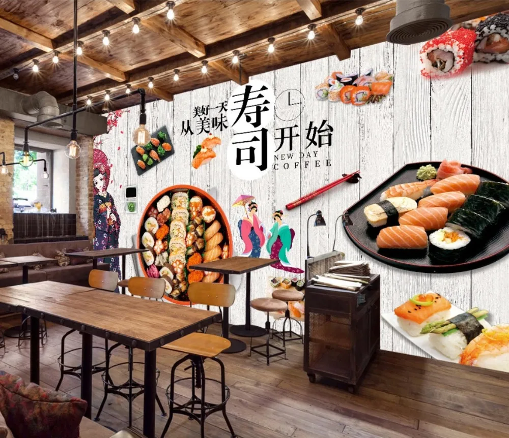 parede japonês restaurante clássico ferramentas fundo papéis decoração da sua casa