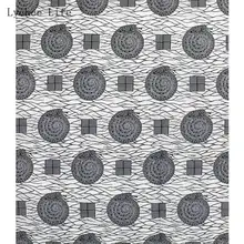 Lychee Life 1 ярд хлопок Анкара африканская Улитка ткань с цветочным принтом настоящий воск швейная ткань для женщин платье материалы для изготовления