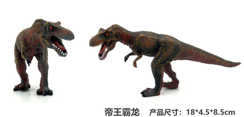 Юрская Модель Набор игрушечных динозавров Chenghai T-Rex World статическая модель животного