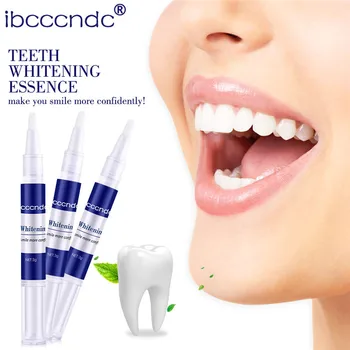 

New Teeth Whitening Pen Essence Powder Oral Hygiene Cleaning Serum Removes Plaque Stains Bleaching 3PCS/Set Tooth Dental Tool