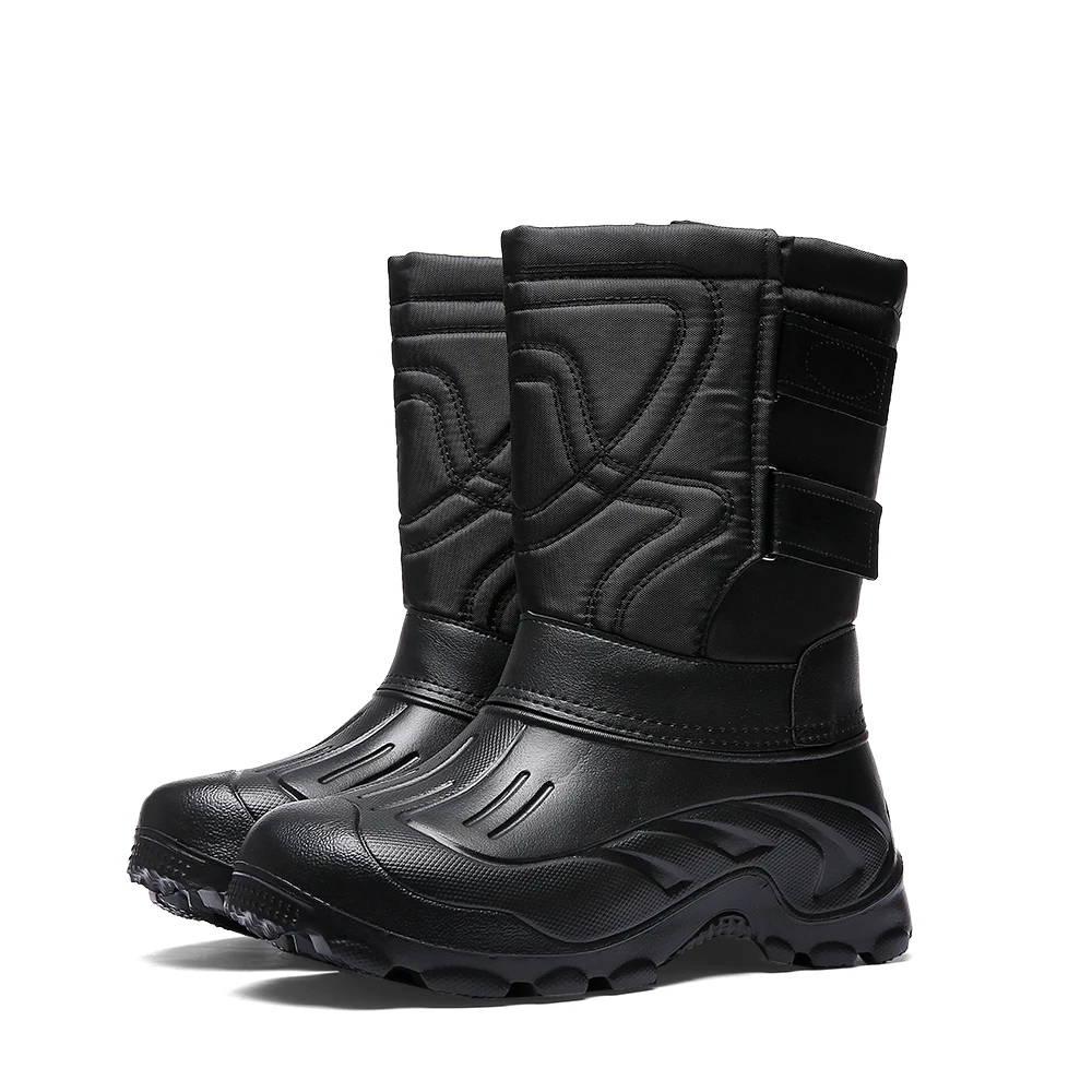 

Big Size11.5 Male Boots Leather High Top Men Leather Boots for Winter Anti-Slip Hiking Outdoor Men Leather Boots Waterproof