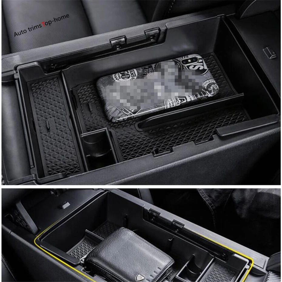 Yimaautotrims подлокотник коробка вторичного хранения поддон лоток контейнер Крышка отделка Подходит для Mazda 3 интерьер молдинги