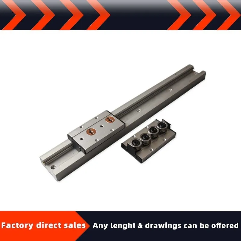 US $214.62 DualAxis Guide Rail Linear Rail 12PCS SGR35 L 12002550mmHigh Speed Guider Locking Slider SGB45Lock